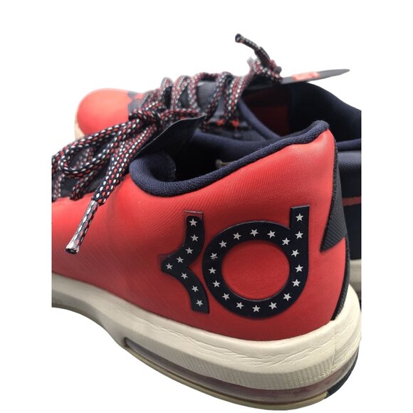 Men\'s Nike KD VI 6 DC Light Crimson Obsidian Basketball Shoes Sz 8 599424 600 main image 5